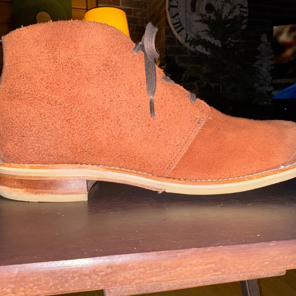 Wolverine 1000 Mile Latham Boots Men's 10 Rust Rough Out Leather MADE IN USA - Picture 15 of 16